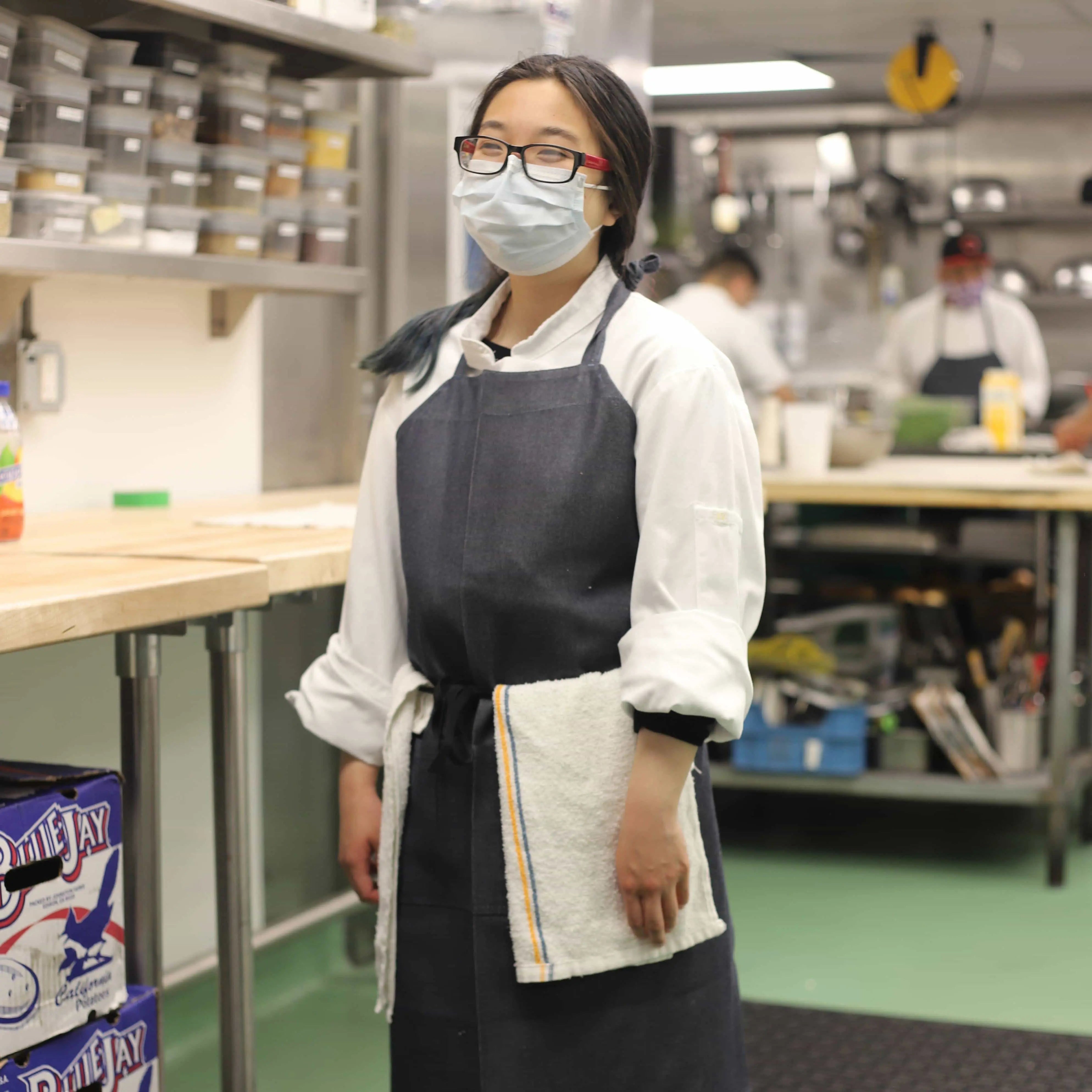 Zungleboo-sponsored culinary intern talks plating, pastries and plans